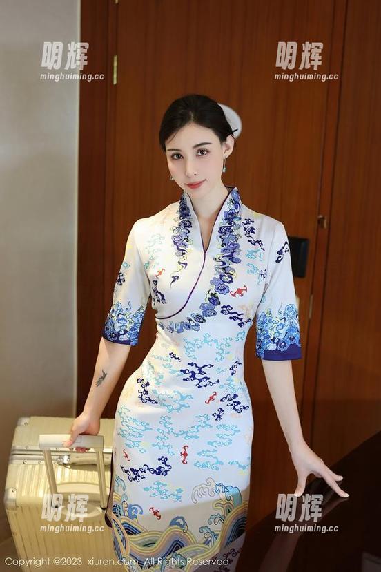 Xiuren秀人网 - 董林越和服私拍：美图里的光线和影子，像是一场梦